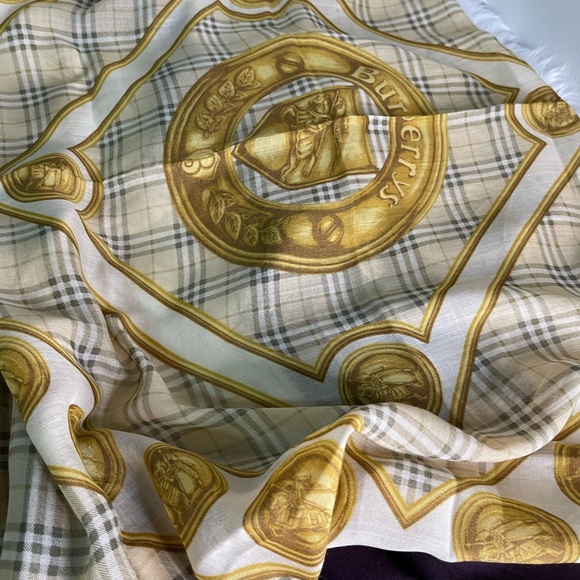 Burberry Prorsum Wool/Silk Blend Scarf. - Picture 12 of 16